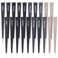 Honoson 20 Pcs Conical Sanding Sticks for Plastic Models Polishing Sticks Assorted Metal and Wood Sanding Tools Accessory for Model Craft Amateur Beginner - style: Groovy Style