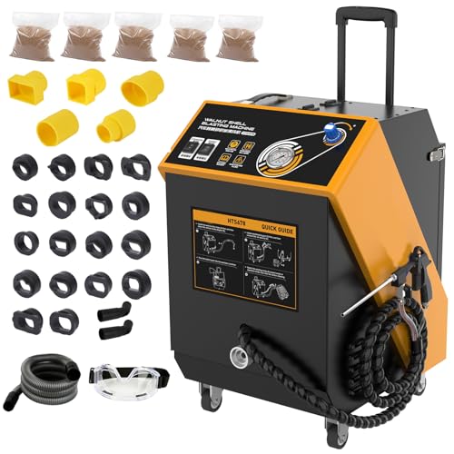 Walnut Blaster, Walnut Blaster Kit for Carbon Cleaning - size: 1500W Walnut Blaster
