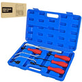 GOOACC 8PCS Drum Brake Tool Kit w Spring Pliers Adjustment Spoons Set Blue - color: 8pc Brake Tool Blue