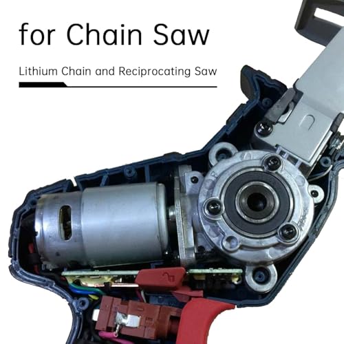 ChgImposs 2PC RS550 DC Motor 8.2mm 14 Teeth Gear Micro Motor 21V 28000RPM Electric Saw Motor for Mini Saw Reciprocating Saw