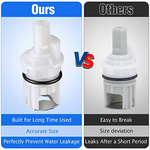 Enhon 3 Pack Shower Tub Stem Kit, Compatible with Delta RP1740 RP4993