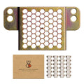 Beehive Picture Hangers | 98 Pcs Picture Hanging Hardware Kit | Fully Adjustable | for Wood Frames and Canvases on Drywall | 20 lb Capacity | Hangs 12 Frames - size: 24 Pack (Original), style: For hanging wood frames, canvases and artwork in homes, office