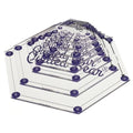 The Quilted Bear Hexagon Quilting Templates, Set of 8 - size: Hexagon