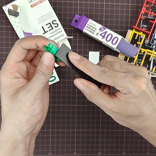 stedi Carbon Fiber Sanding Sticks 4PCS, Hobby Model Tools for Gundam - style: 4PCS Carbon Fiber Sanding Sticks
