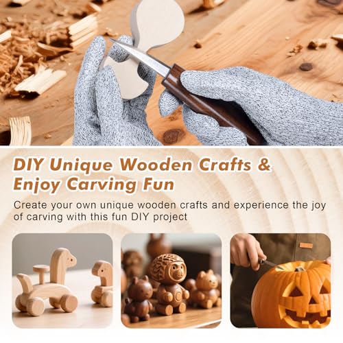Ninonly 42pcs Wood Carving Tools Kit for Beginners