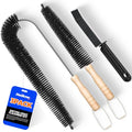 Holikme Dryer Vent Cleaner Kit 3 Pack – Crevice & 2 Lint Brushes - size: 3Pack
