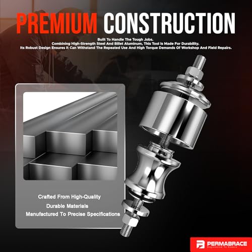 Wheel Bearing Removal & Installation Tool Compatible with Polaris RZR, General, Ranger, Sportsman Fits 40mm & 44mm Bearings | No Press Required