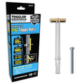 TOGGLER SNAPTOGGLE BB Toggle Anchor with Bolts, 1/4-20 UNC, 10 Pack - size: 3/8" to 3-5/8"
