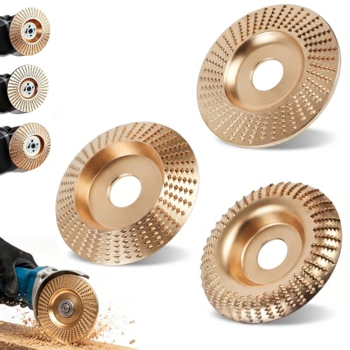 3PCS Tungsten Carbide Cutting Wheel, Angle Grinder Polishing Pad