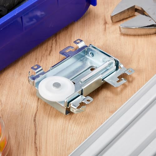 Therwen 4 Pcs 1-7/16 Inch Sliding Mirror Closet Door Roller Replacement