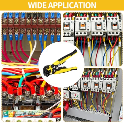 Self-Adjusting Wire Stripper Tool, 3-in-1 Heavy Duty Automatic Electrical