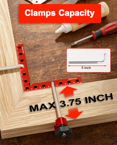 8 Pack Corner Clamps Woodworking, 90 Degree Clamping Squares - size: 8PCS