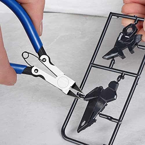 IGAN-330 Flush Cutters, Precision Wire Cutter, Flush Pliers, Wire Snips, Electrical Cutters, Sprue, Side & Small Wire Nippers, Diagonal Cut Snips, Ideal for Electronics & Precision Cutting Needs - size: 5''x1