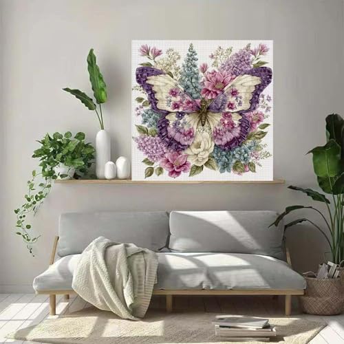 Butterfly Animals Diamond Painting Kits for Adults,5D Diamond Art Kits - color: DZ873
