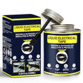 5.29OZ Liquid Electrical Tape Quick-Drying Insulating Glue for Wires&Cables Waterproof&High Temperature Resistant Liquid Wire Insulation Rubber with Brush-Cap for Outdoor Electrical Equipment (Black) - color: Black
