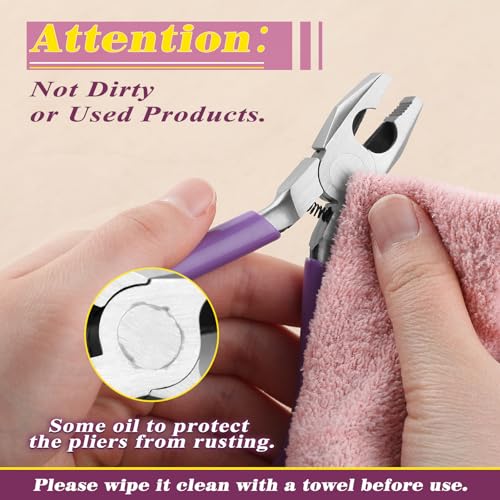 SPEEDWOX Mini Linesman Combination Pliers - Jewelry and Safety Wire Pliers - Screw Extractor and Removal Tool for Stripped Screws - style: Linemans Pliers