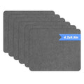 Azobur Sofa Fabric Repair Patch, 6 Piece Microfiber Patches, Self Adhesive Fabric Sofa Patch Repair Fabric, Luxurious Look, Quick Fix Sofa.(Gray) - color: Gray