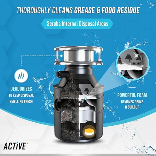 ACTIVE Washer Dishwasher Disposal & Coffee Cleaner Tablets - 96 Tabs Includes Washing Machine Cleaner, Dishwasher, Disposer, Coffee Maker Descale Tabs - Deep Clean & Refresh Appliance - 1 Year Supply - style: 96 Tablets Appliance Cleaning Bundle - Coffee