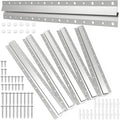 French Cleat Picture Hanger 16inch,Wall Mount Picture Hanger Kit (6 Pairs) - size: 16inch-6Pais