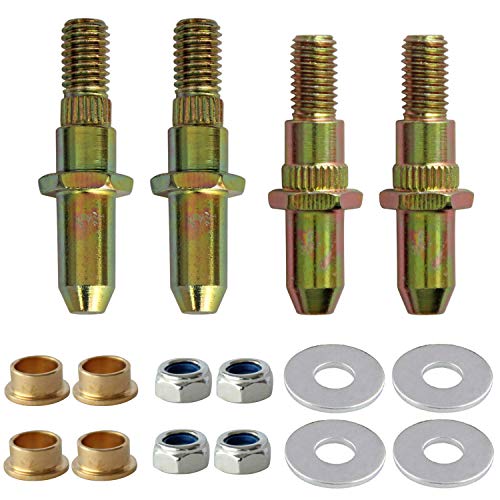 LEDAUT Door Hinge Pin and Bushing Repair Kits for 1999-up GMC Sierra Silverado Chevy Truck SUV - size: OT264