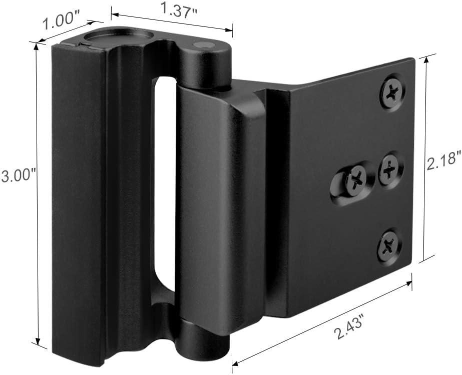 Door Reinforcement Lock Home Security Door Lock Child Proof Front Door