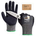 toolant ComfyCut A4 Cut Resistant Work Gloves, 3 Pairs, Dark Gray, X-Large - size: X-Large