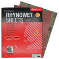 INDASA Rhynowet Red Line Wet Dry Sanding Sheets 9 x 11 Inch 80 Grit Waterproof Latex Backing Abrasive Paper for Wood Metal Automotive Surface Prep Pack of 50 - size: 80-Grit 9"x11"