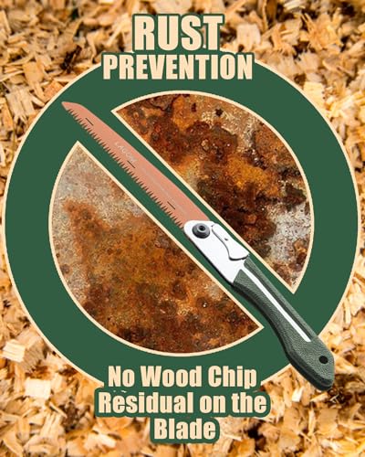 LAGOM Folding Pruning Saw | 8.2" Straight Blade | SK5 Steel | Secure Lock - style: Straight 8.2" Single