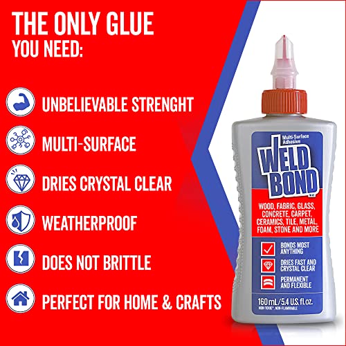 Multi-Surface Non-Toxic Adhesive Glue. Bonds Most Anything ! Glue Gallon for Wood Glue or Crafts Fabric Glass Mosaic Carpet Ceramic Tile Cement Metal Stone & More. 101 oz - 3L - 2Pack - size: 101 Fl. Oz - 2 Pack