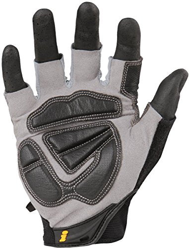 Ironclad mens Work Glove MACH 5 VIBRATION IMPACT, Black and Grey, Large Pack of 1 US - color: Black/Grey, size: Large (Pack of 1)