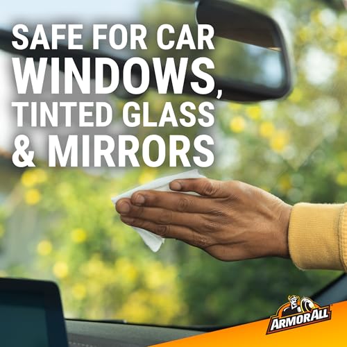 Armor All Car Glass Wipes, Auto Glass Cleaner, 90 Count - size: 90 Count (Pack of 1)