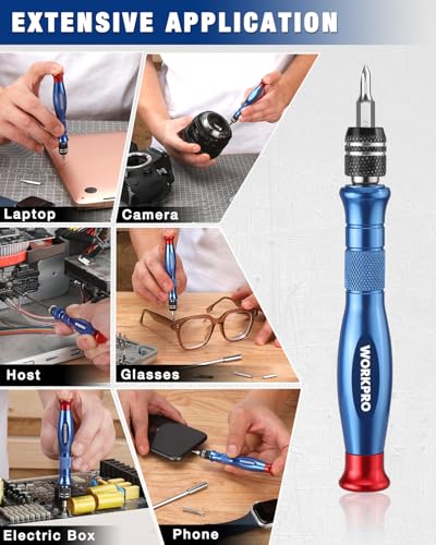 WORKPRO 44-in-1 Precision Screwdriver Sets, Pen Style Manual Screwdriver