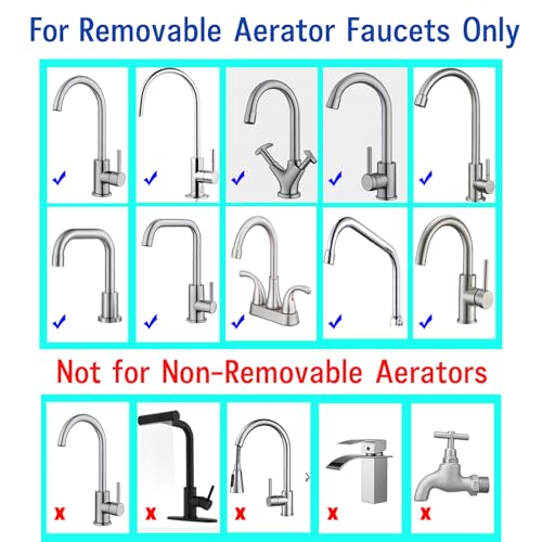 Faucet Adapter, Female 3/4"-27 TPI to Male 55/64"-27 TPI(F18.5-M22) - color: Silver, size: F19-M22