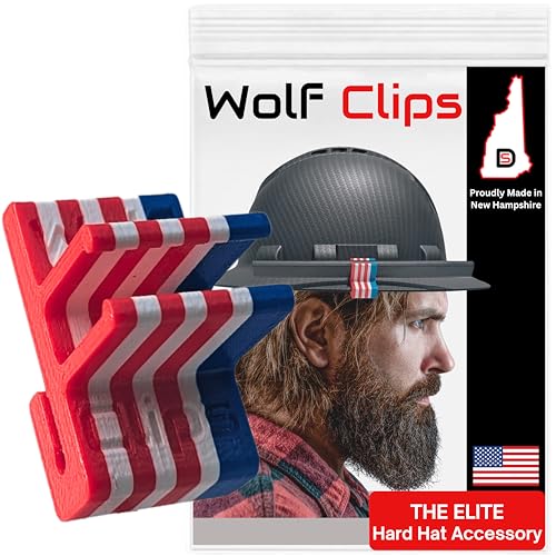 Pyramex Ridgeline Full Brim Parent - color: USA, style: Carpenter's Pencil