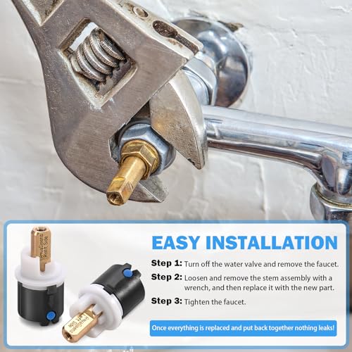 RP60400 Faucet Stem Assembly Replacement, Fits 1920,1930,1940,1960,Series - style: RP60400