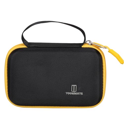 Tourmate Hard Case Compatible for Franklin Sensors ProSensor M90/M150/T11/X990/X1100 Professional Stud Finder - Travel Case for Wood & Metal Stud Detector/Wall Scanner (BOX Only) - color: Black + Yellow