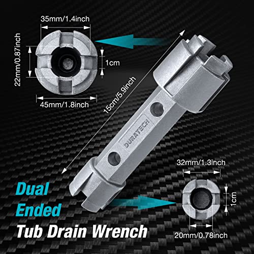 DURATECH 10 "-17" Telescoping Basin Wrench