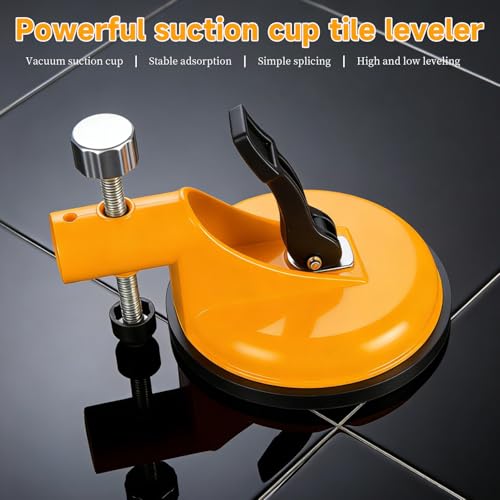 Floor Gap Fixer Tool - Adjustable Vacuum Suction Seam Countertop Leveling Alignment Clamp