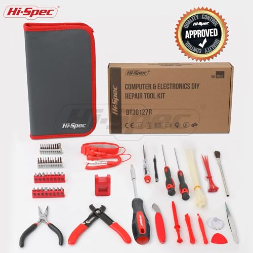 Hi-Spec Electronics Repair & Opening Tool Kit for Laptops Devices Computers - size: 56pcs
