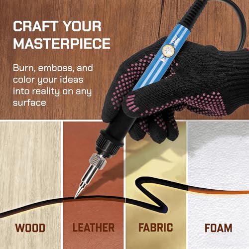 ACRSIKR Gifts for Adults, Wood Burning Kit Craft Gifts Ideas for Adults - color: Brown