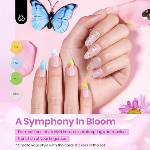 Beetles Pastel Gel Polish Set, Petal Symphony Collection,36 Colors - color: Petal Symphony - 36 Colors