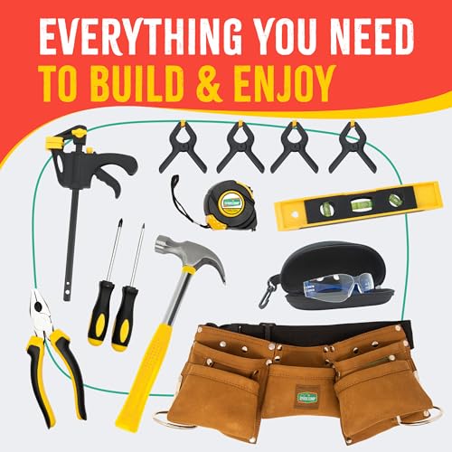 Sparkjump Deluxe Kids Tool Set - color: Brown
