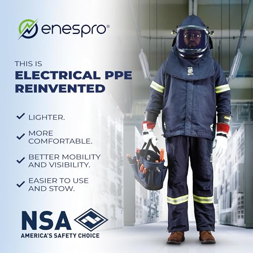 Enespro Class 0 Insulated Electrical Gloves Kit, 1000V AC/1500V DC, Size 9 - color: Red, size: Size 9