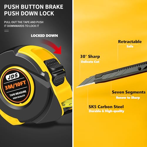 Vinyl Wrap Tool Kit with 2000W Heat Gun, Window Tint & PPF Tools - color: yellow&black