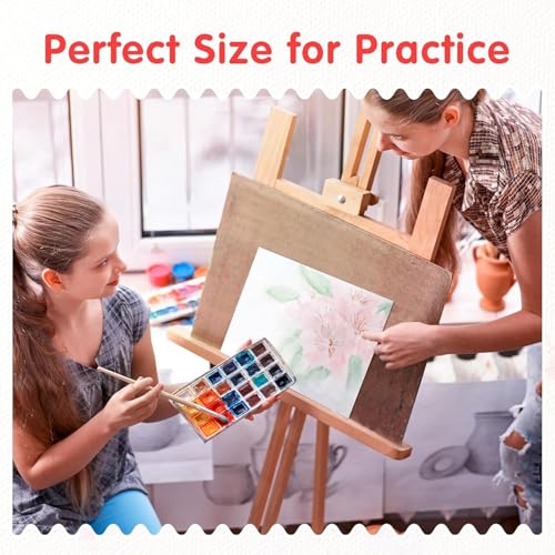 FIXSMITH Canvas Boards for Painting Multi Pack- 5x7,8x10,9x12,11x14 (8 of Each),Set of 32, 100% Cotton Primed Canvas Panels for Acrylic, Oil, Art Supplies for Kids, Adults, Beginners - size: 5x7, 8x10, 9x12, 11x14