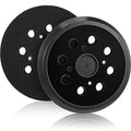 Mudder 2 Pcs 5 Inch 8 Hole Hook and Loop Orbital Sander Replacement Pad