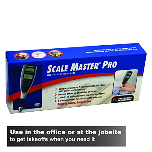 Calculated Industries Scale Master Pro 7.3-Inch Digital Plan Measure (6025)
