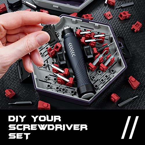 JAKEMY Precision Screwdriver Set: DIY Screwdriver Repair Kit for Men, Magnetic Torx Screwdriver for Laptop, Computer, Macbook, iPhone, Watch, Eyeglasses - color: 8185b - 25 in 1