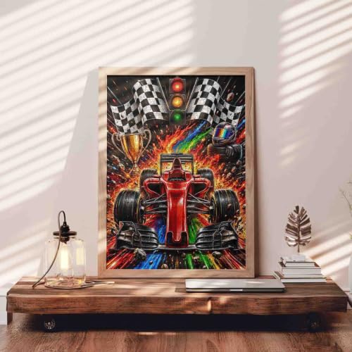 Racing Car Jigsaw Puzzles for Adults 1000 Pieces 19.7 x 27.6 Inch - color: Sports 04