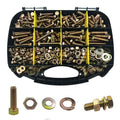 535PCS SAE Bolt and Nut Assortment Kit - size: 535pcs 1/4"-20 5/16"-18 3/18"-16